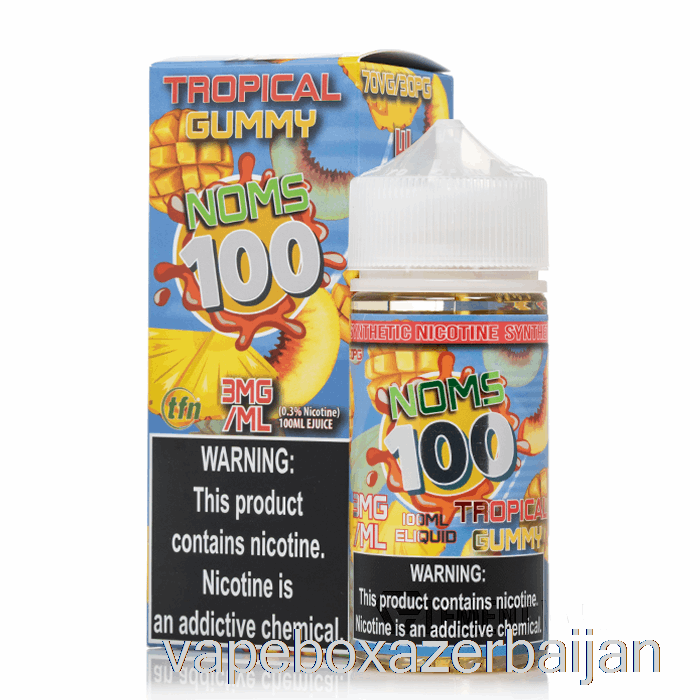 Vape Azerbaijan Tropical Gummy - Noms 100 - Nomenon E-Liquids - 100mL 6mg